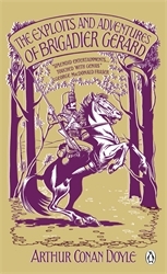 Book cover of The Exploits and Adventures of Brigadier Gerard by Arthur Conan Doyle