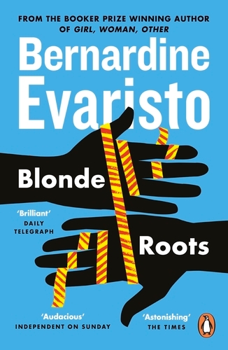 Book cover of Blonde Roots by Bernardine Evaristo