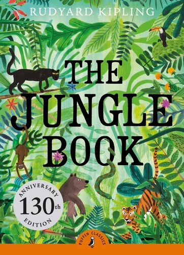 Book cover of The Jungle Book by Rudyard Kipling