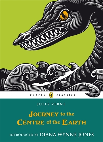 Book cover of Journey to the Centre of the Earth by Jules Verne