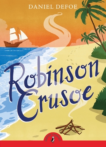 Book cover of Robinson Crusoe by Daniel Defoe