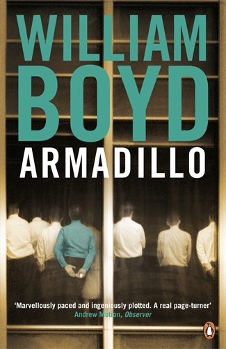 Book cover of Armadillo by William Boyd