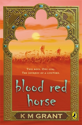 Book cover of Blood Red Horse by K M Grant