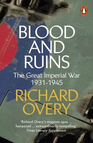 Book cover of Blood and Ruins by Richard Overy