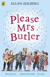 Book cover of Please Mrs Butler by Allan Ahlberg