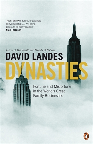 Book cover of Dynasties by David Landes