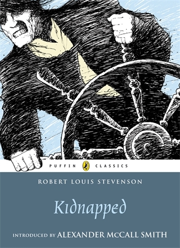 Book cover of Kidnapped by Robert Louis Stevenson