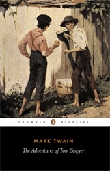 Book cover of The Adventures Of Tom Sawyer by Mark Twain