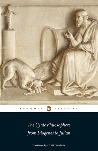 Book cover of The Cynic Philosophers by Lucian, Diogenes of Sinope, Julian