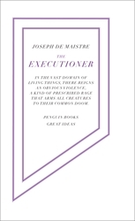 Book cover of The Executioner by Joseph de Maistre