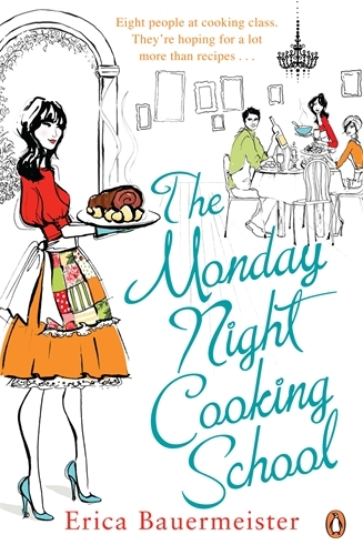 Book cover of The Monday Night Cooking School by Erica Bauermeister
