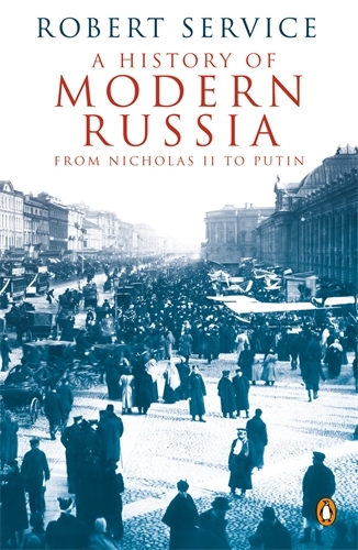 Book cover of A History of Modern Russia by Robert Service