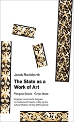 Book cover of The State as a Work of Art by Jacob Burckhardt