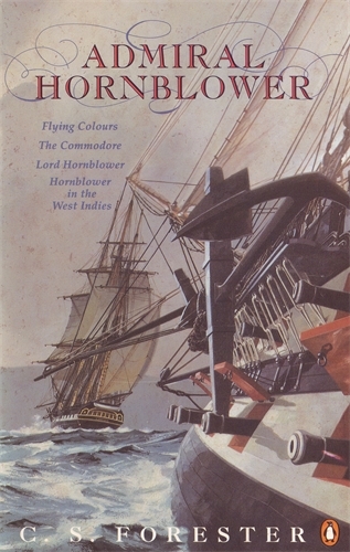 Book cover of Admiral Hornblower by C.S. Forester