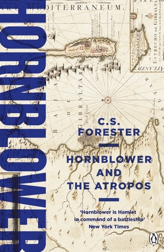 Book cover of Hornblower and the Atropos by C.S. Forester