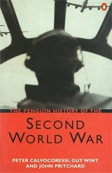 Book cover of The Penguin History of the Second World War by Guy Wint, Peter Calvocoressi, John Pritchard