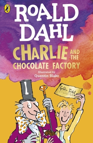 Book cover of Charlie and the Chocolate Factory by Roald Dahl