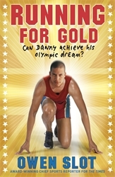Book cover of Running for Gold by Owen Slot