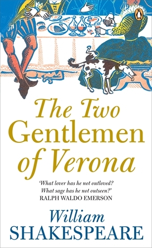 Book cover of The Two Gentlemen of Verona by William Shakespeare