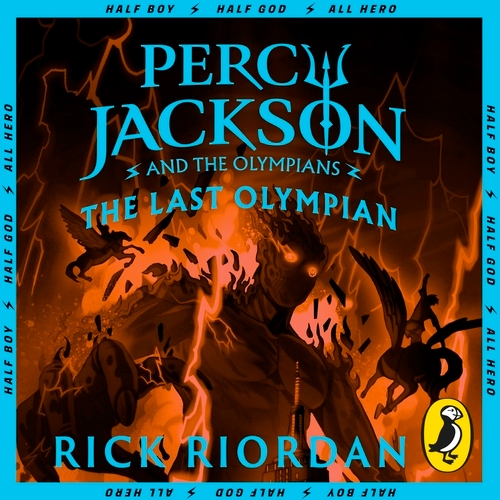 Book cover of Percy Jackson and the Last Olympian (Book 5) by Rick Riordan