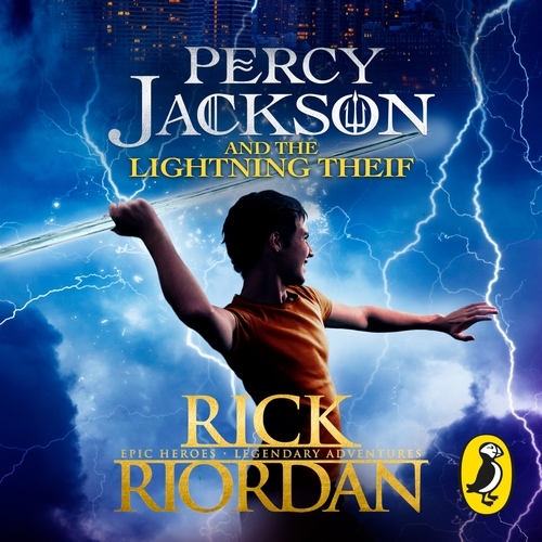 Book cover of #1 - Percy Jackson and the Lightning Thief by Rick Riordan