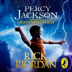 Book cover of Percy Jackson and the Lightning Thief by Rick Riordan