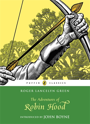 Book cover of The Adventures of Robin Hood by Roger Lancelyn Green