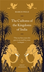 Book cover of The Customs of the Kingdoms of India by Marco Polo