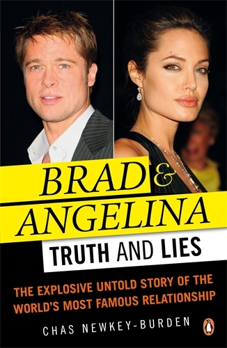 Book cover of Brad and Angelina by Chas Newkey-Burden