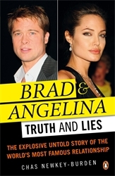 Book cover of Brad and Angelina by Chas Newkey-Burden
