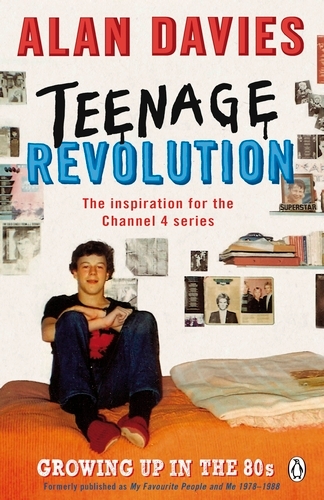 Book cover of Teenage Revolution by Alan Davies
