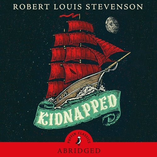 Book cover of Kidnapped by Robert Louis Stevenson