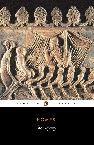 Book cover of The Odyssey by Homer