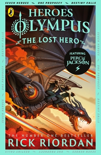 Book cover of The Lost Hero (Heroes of Olympus Book 1) by Rick Riordan