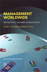 Book cover of Management Worldwide by Derek S. Pugh, David J. Hickson