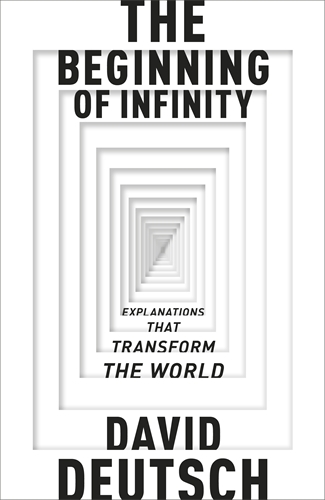 Book cover of The Beginning of Infinity by David Deutsch