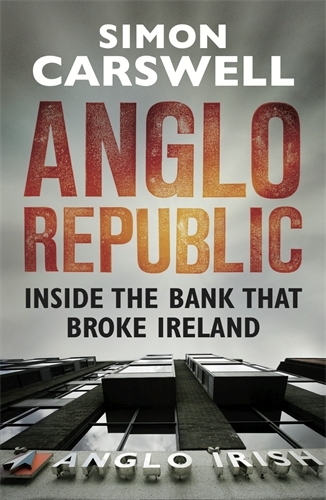 Book cover of Anglo Republic by Simon Carswell
