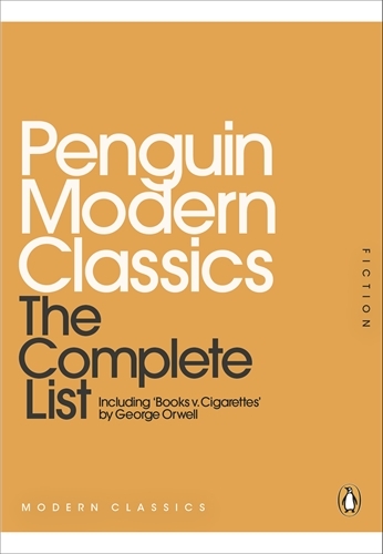 Book cover of Penguin Modern Classics: The Complete List