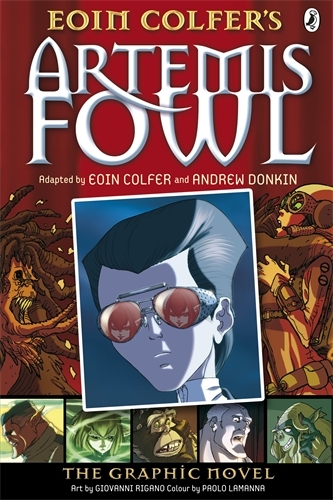 Book cover of Artemis Fowl by Eoin Colfer