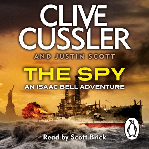 Book cover of The Spy by Clive Cussler, Justin Scott