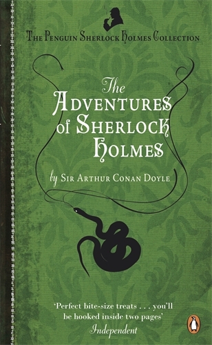 Book cover of The Adventures of Sherlock Holmes by Arthur Conan Doyle