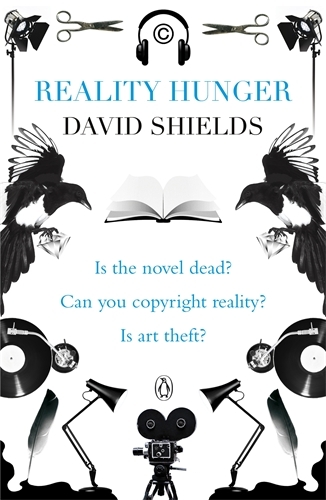 Book cover of Reality Hunger by David Shields