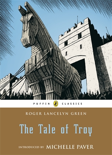 Book cover of The Tale of Troy by Roger Green
