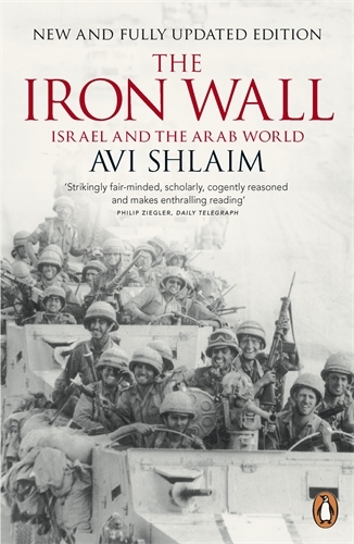 Book cover of The Iron Wall by Avi Shlaim