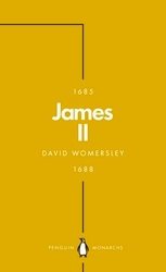 Book cover of James II (Penguin Monarchs) by David Womersley