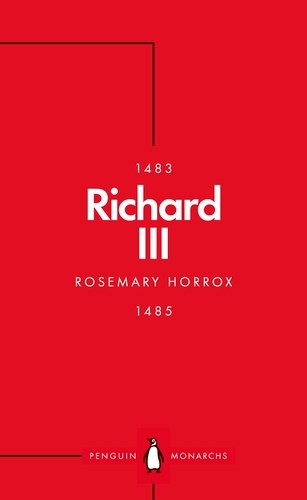 Book cover of Richard III (Penguin Monarchs) by Rosemary Horrox
