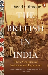 Book cover of The British in India by David Gilmour