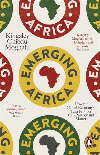 Book cover of Emerging Africa by Kingsley Chiedu Moghalu