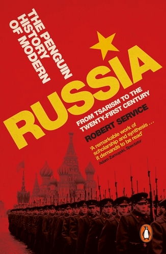 Book cover of The Penguin History of Modern Russia by Robert Service