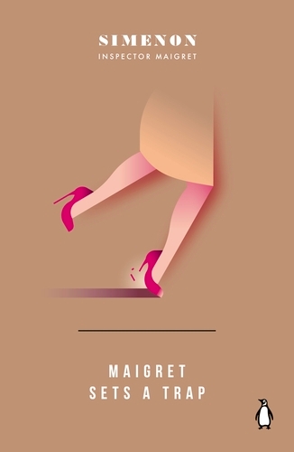 Book cover of Maigret Sets a Trap by Georges Simenon